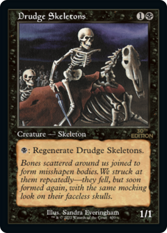 Drudge Skeletons (Retro Frame)