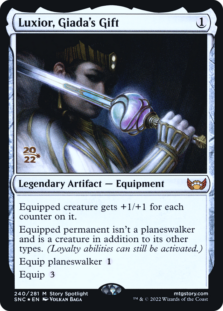 Luxior, Giada's Gift (240) (Prerelease) (PSNC) - Foil