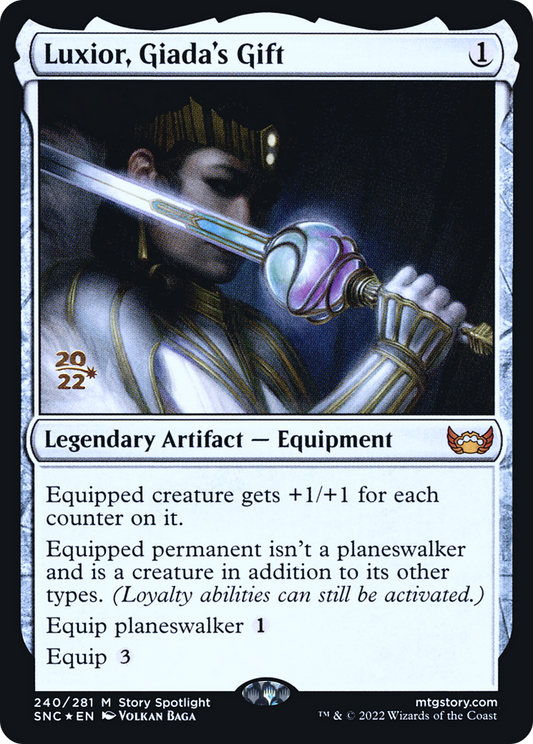 Luxior, Giada's Gift (240) (Prerelease) (PSNC) - Foil
