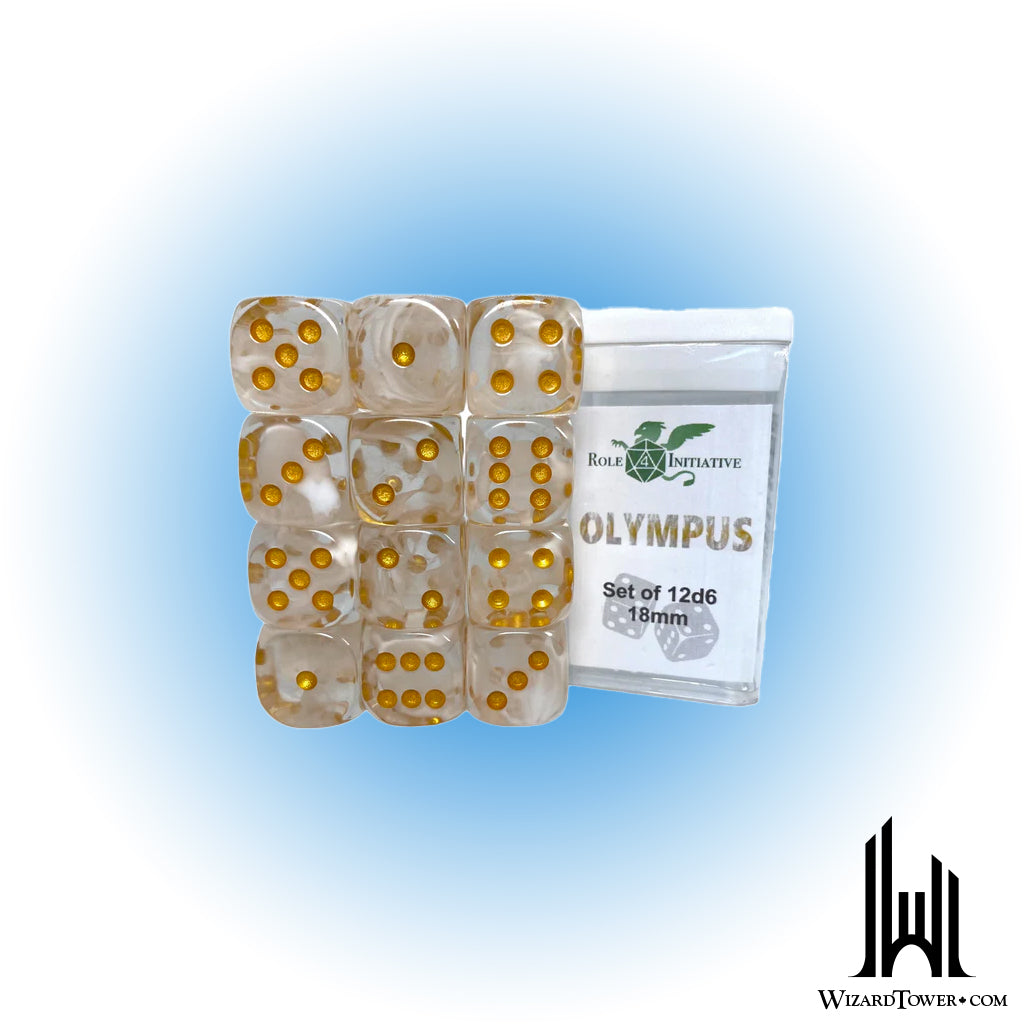 Dice Set - Diffusion Olympus 18mm d6 12ct
