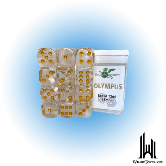 Dice Set - Diffusion Olympus 18mm d6 12ct