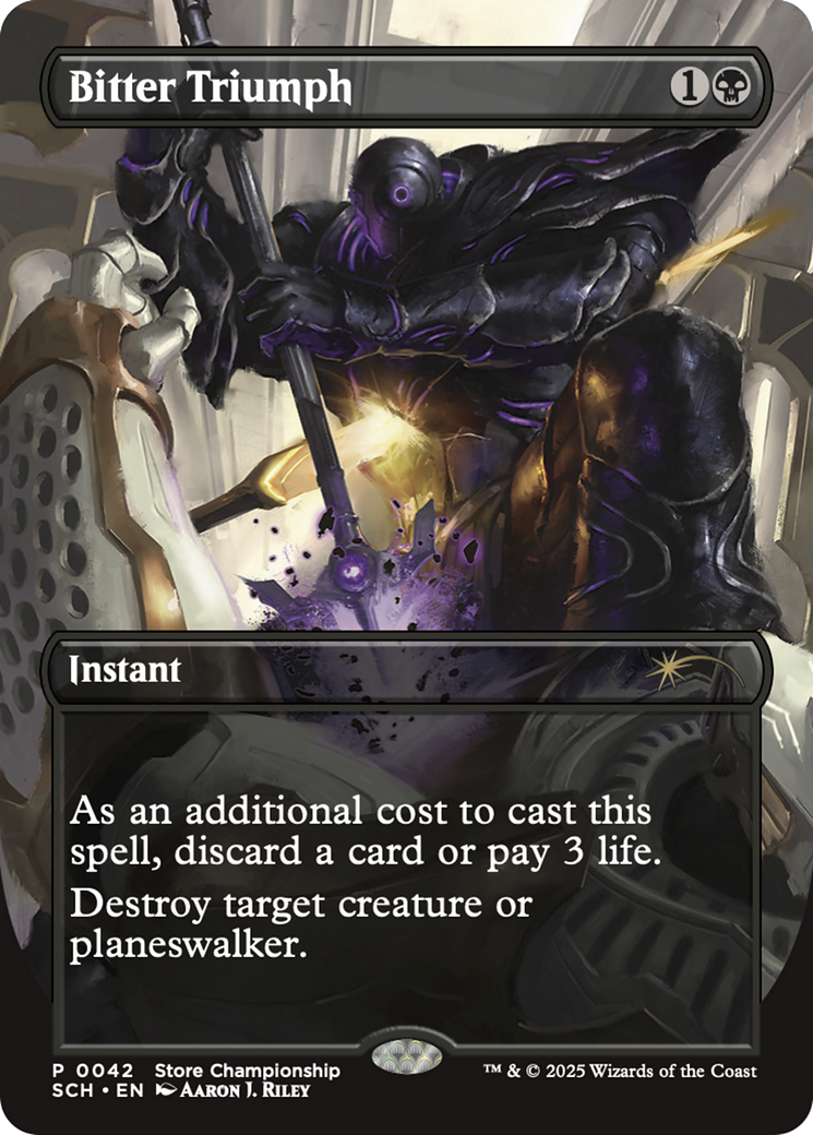 Bitter Triumph (0042) (Extended Art) (Store Compionship)