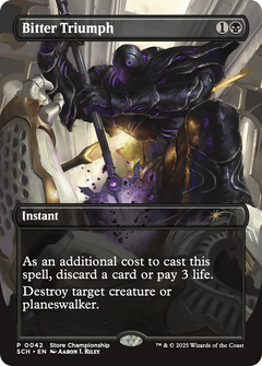 Bitter Triumph (0042) (Extended Art) (Store Compionship)