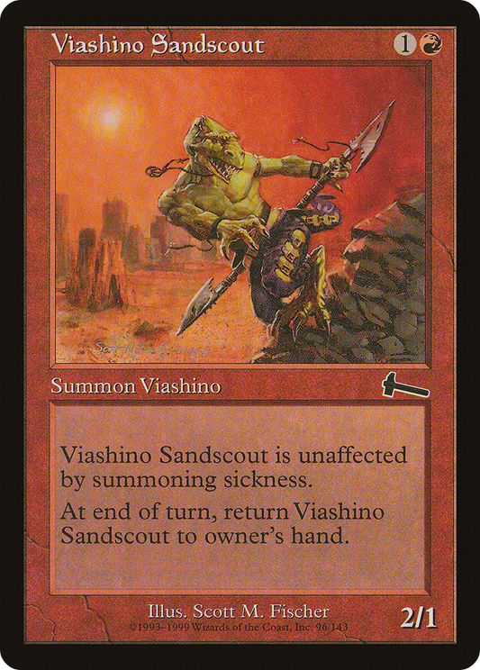 Viashino Sandscout - Foil
