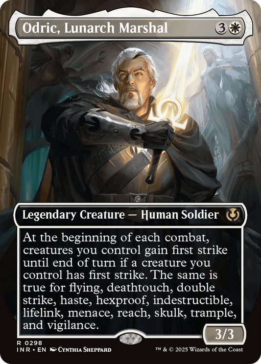 Odric, Lunarch Marshal (0298) (Borderless) - Foil