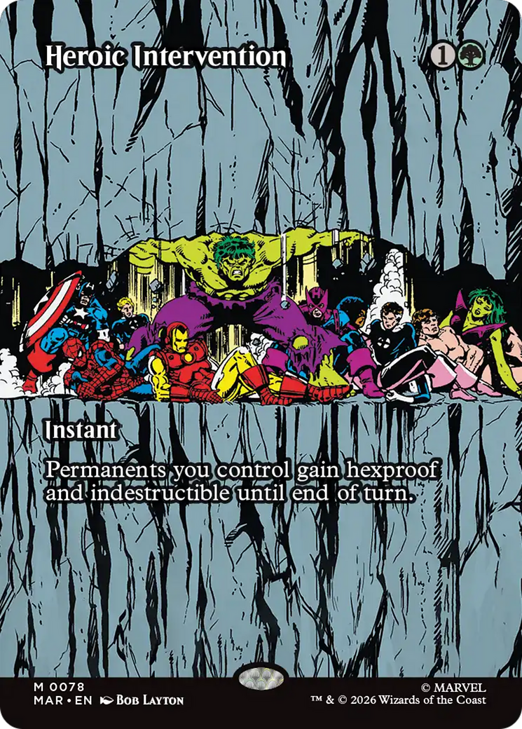 Heroic Intervention (0078) (Borderless) (MAR) - Foil