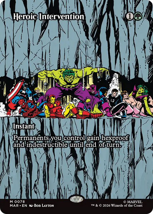 Heroic Intervention (0078) (Borderless) (MAR) - Foil