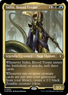 Sidisi, Brood Tyrant (0592) - Foil Etched