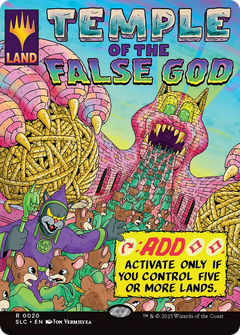 Temple of the False God (0020) (Showcase) - Foil slc