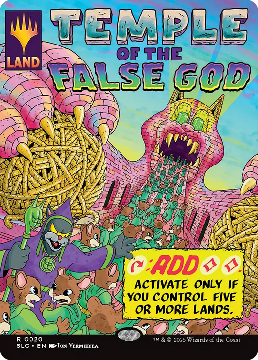 Temple of the False God (0020) (Showcase) - Foil slc