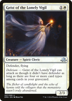 Geist of the Lonely Vigil - Foil