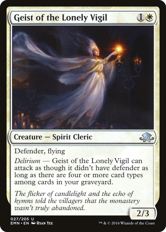 Geist of the Lonely Vigil - Foil