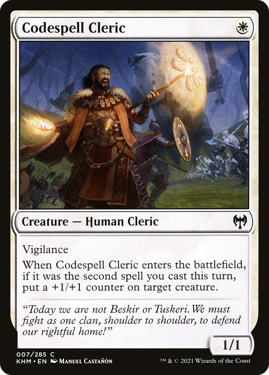 Codespell Cleric - Foil