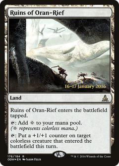 Ruins of Oran-Rief (176) (Prerelease) - Foil