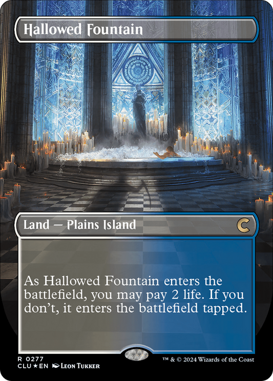Hallowed Fountain (0277) (Borderless) - Foil