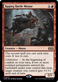 Raging Battle Mouse (0143) (Promo Pack) - Foil