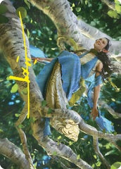 Arwen Undomiel (13/81) Art Card (ALTR) - Gold-Stamped Signature