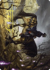 Rowan's Grim Search (13/81) Art Card (AWOE) - Gold-Stamped Signature