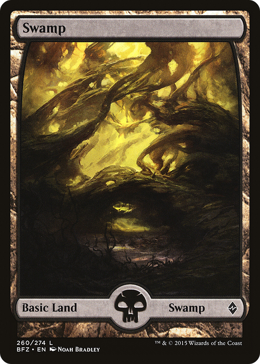 Swamp (260) (Full Art) - Foil