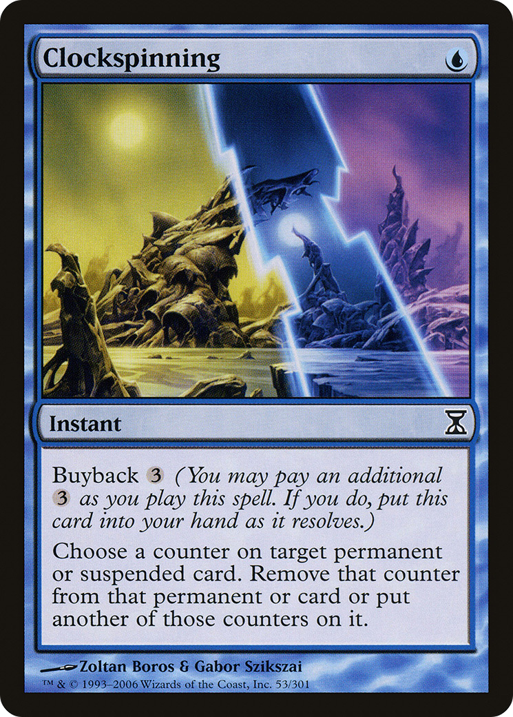 Clockspinning - Foil