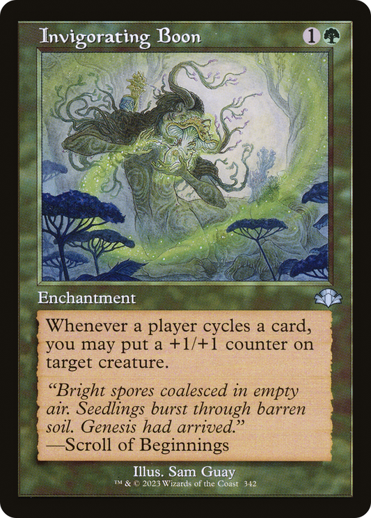 Invigorating Boon (342) (Retro Frame) - Foil