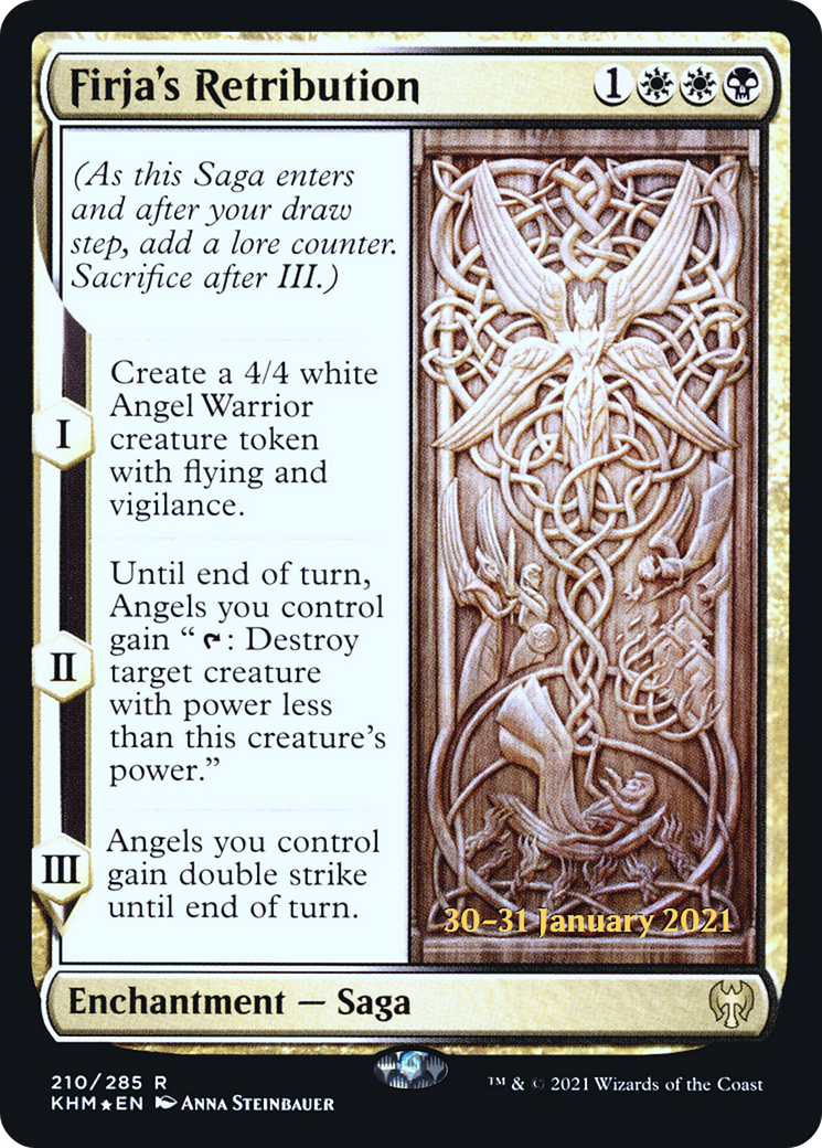Firja's Retribution (210) (Prerelease) - Foil