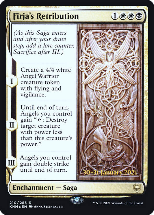 Firja's Retribution (210) (Prerelease) - Foil