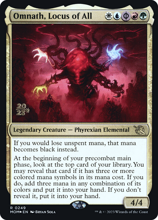 Omnath, Locus of All (0249) (Prerelease) - Foil