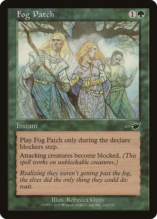 Fog Patch - Foil