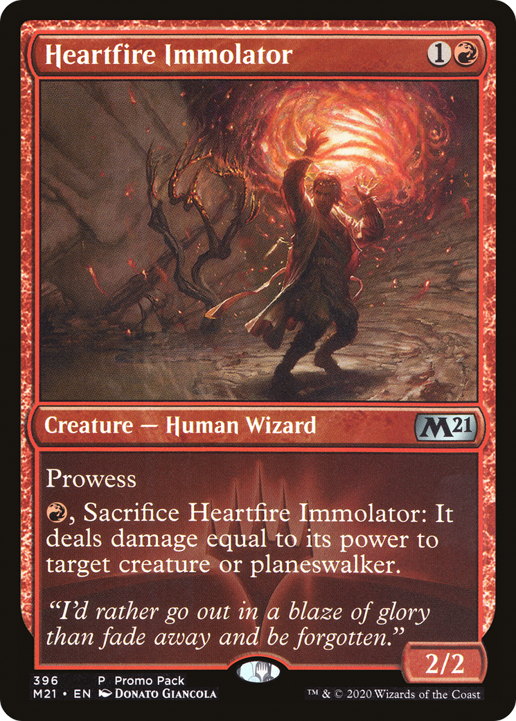 Heartfire Immolator (150) (Promo Pack) - Foil