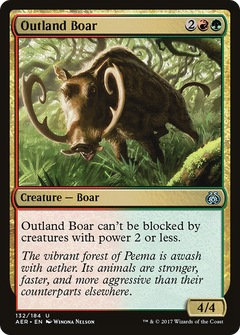 Outland Boar - Foil