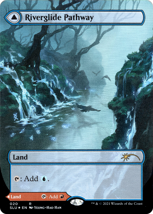 Riverglide Pathway // Lavaglide Pathway (020) (Borderless) (SLU) - Foil