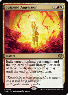 Suspend Aggression (SOS) - Foil