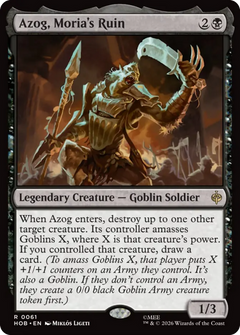 Azog, Moria's Ruin (HOB) - Foil