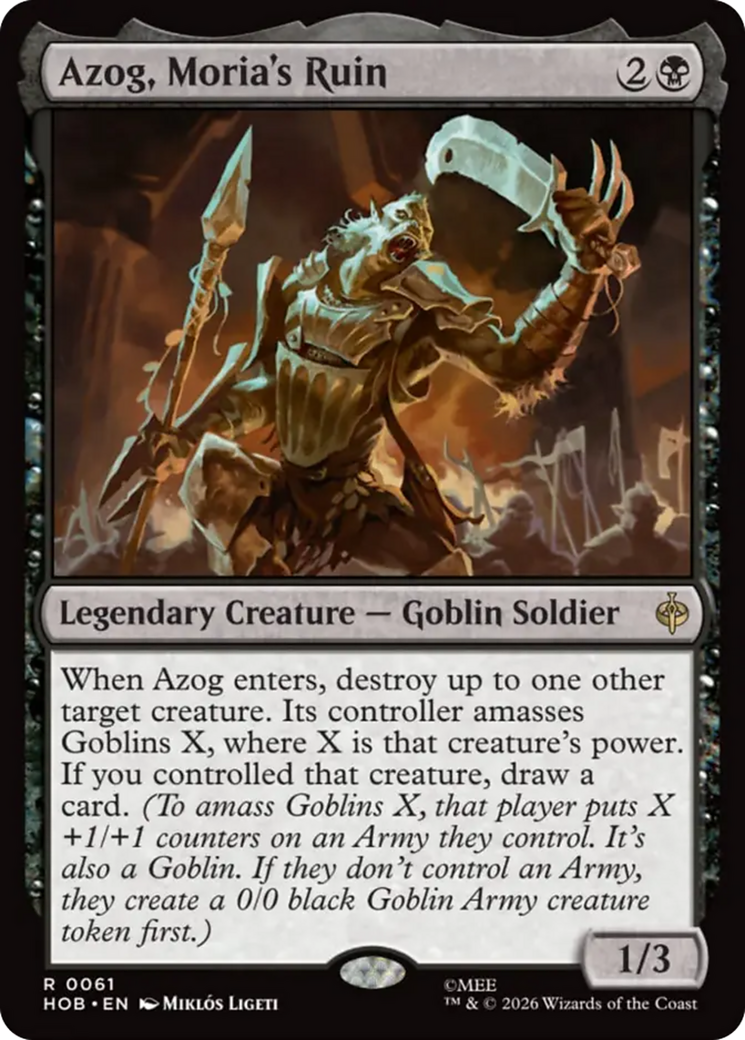 Azog, Moria's Ruin (HOB)
