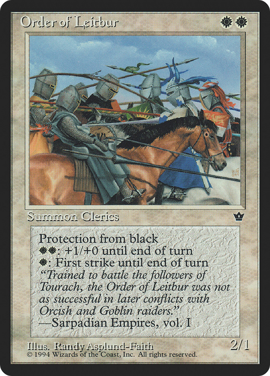 Order of Leitbur (Illus. Randy Asplund-Faith)