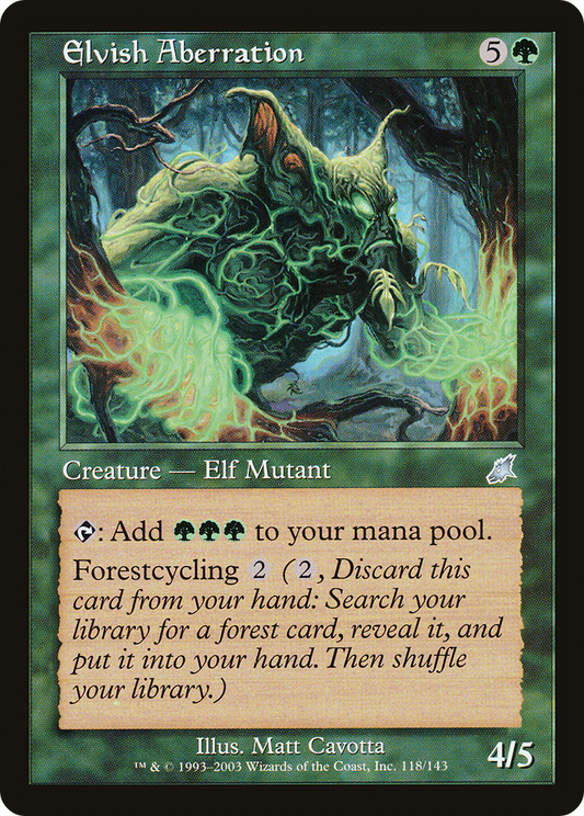 Elvish Aberration - Foil