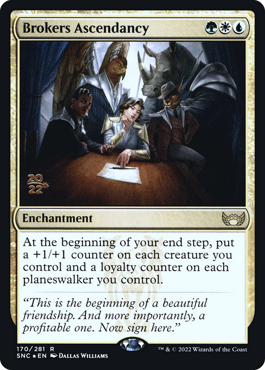 Brokers Ascendancy (170) (Prerelease) (PSNC) - Foil