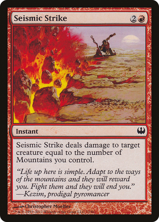Seismic Strike