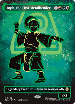 Toph, the First Metalbender (0362) (Borderless) - Neon Ink tla