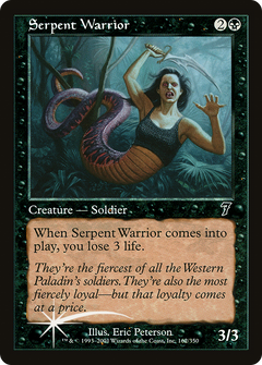Serpent Warrior - Foil