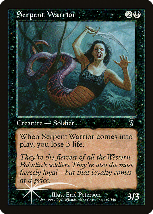 Serpent Warrior - Foil