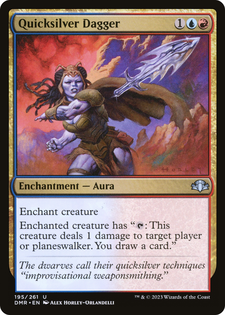 Quicksilver Dagger - Foil