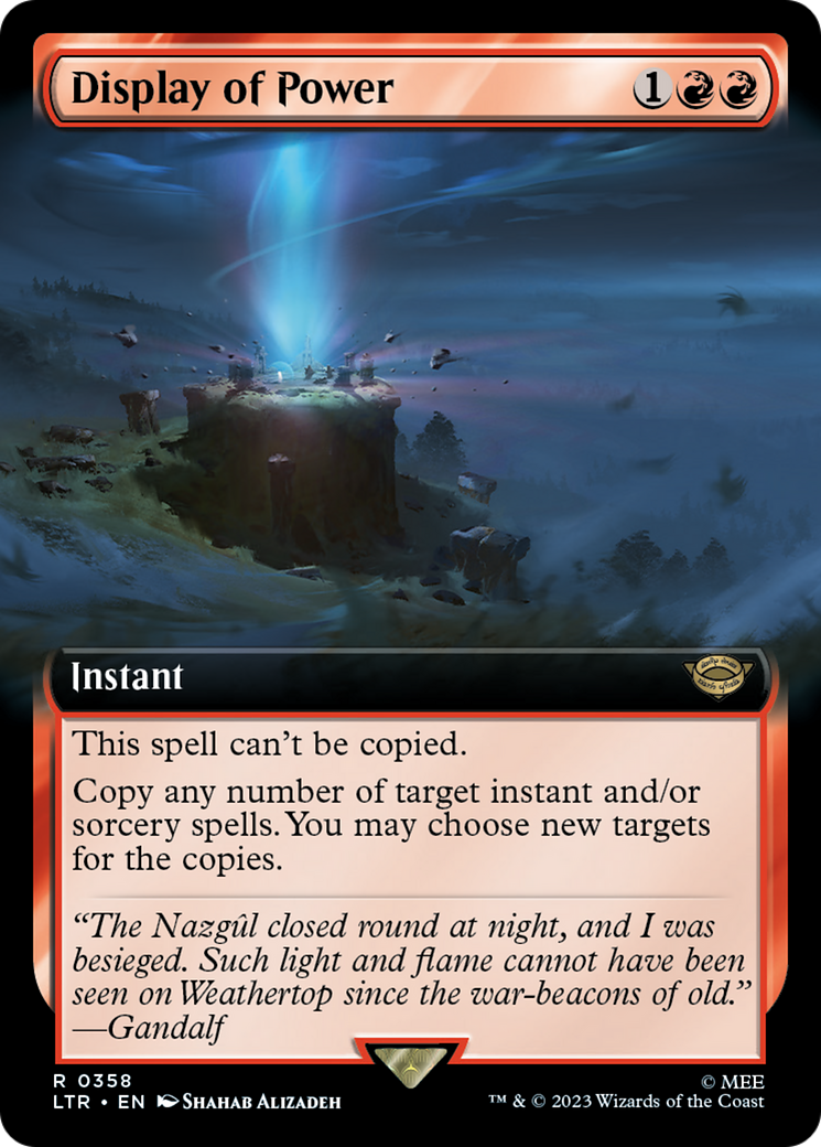 Display of Power (0358) (Extended Art)