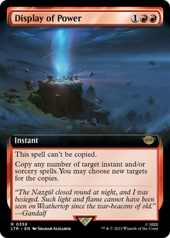 Display of Power (0358) (Extended Art)