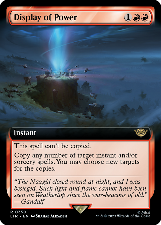 Display of Power (0358) (Extended Art)