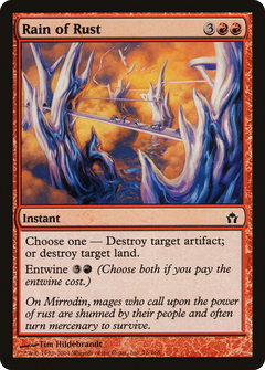 Rain of Rust - Foil