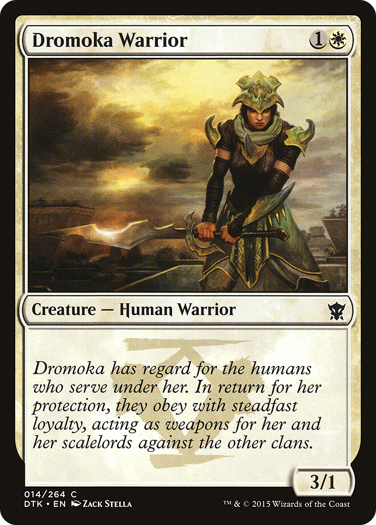 Dromoka Warrior - Foil