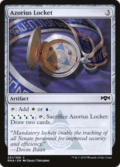 Azorius Locket - Foil