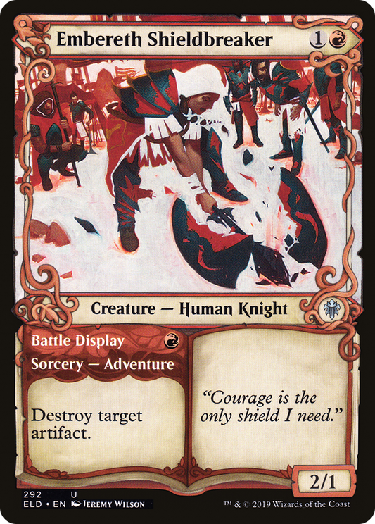 Embereth Shieldbreaker // Battle Display (292) (Showcase) - Foil